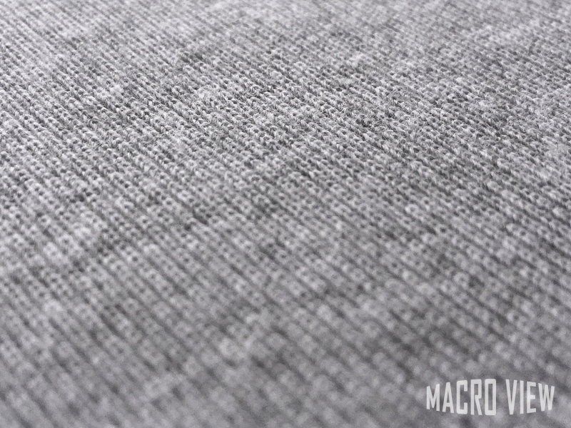 Japanese Cotton Tubular Rib Knit in Grey3