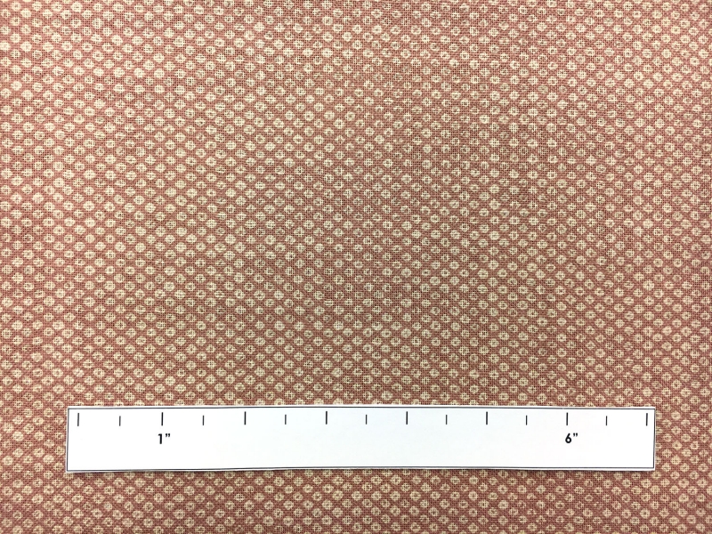 Japanese Textured Cotton Print in Salmon1