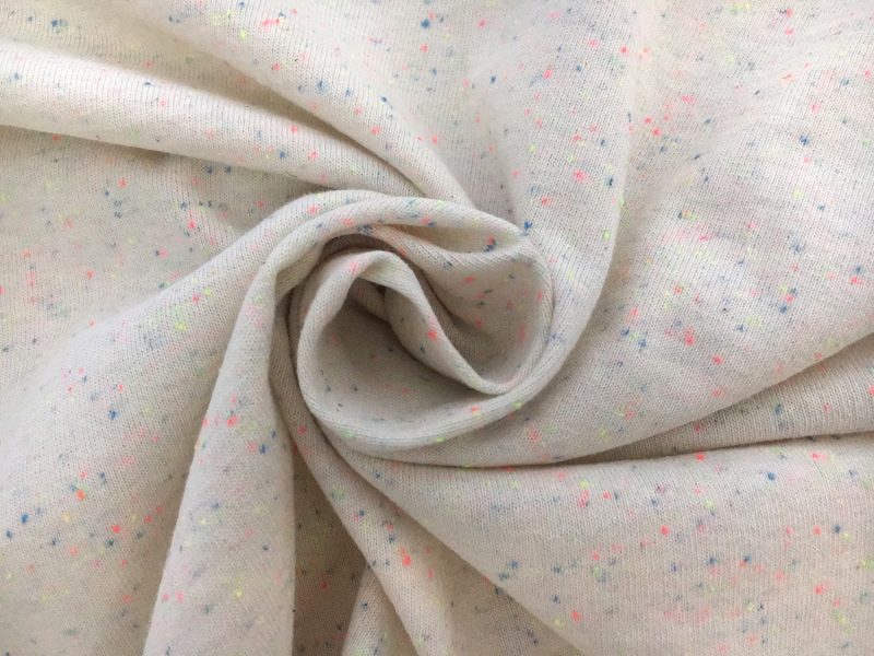 Cotton Blend Neon Speckle Jersey1