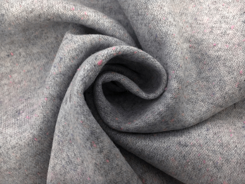 Poly Wool Blend Knit in Grey Moon Dust 1