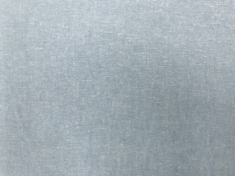 Yarn Dyed Linen Cotton Blend in Chambray2