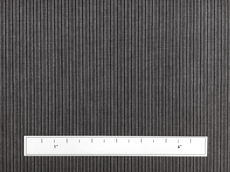 Italian Virgin Wool Tasmania Super 120s Morning Stripe in Grey2