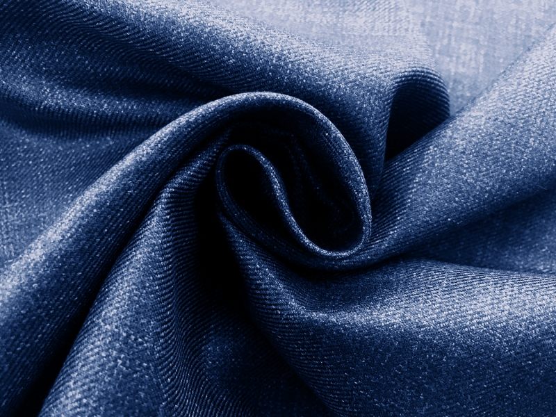 Italian Pure Silk Suiting in Bright Blue1