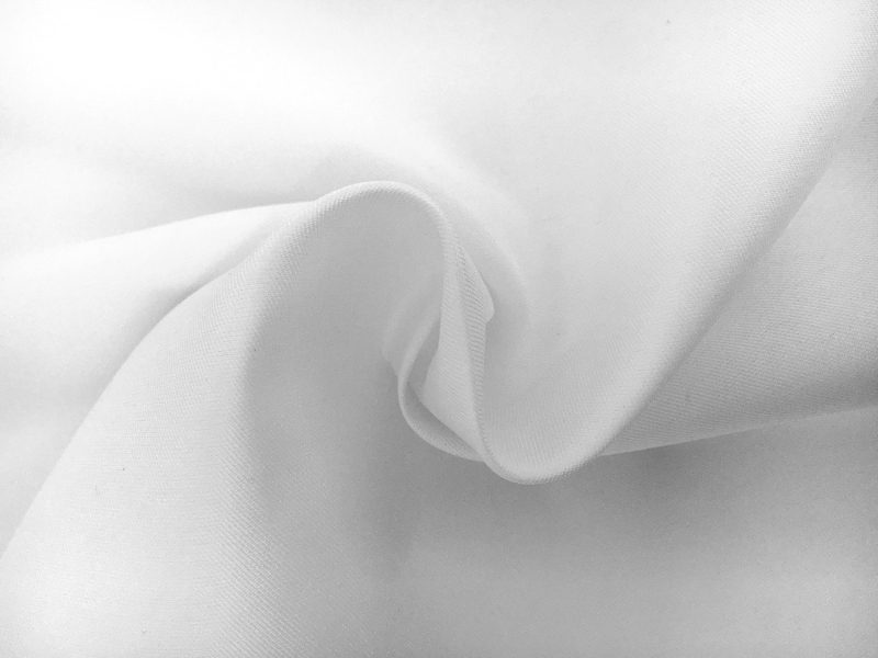 Polyester Mikado in White1