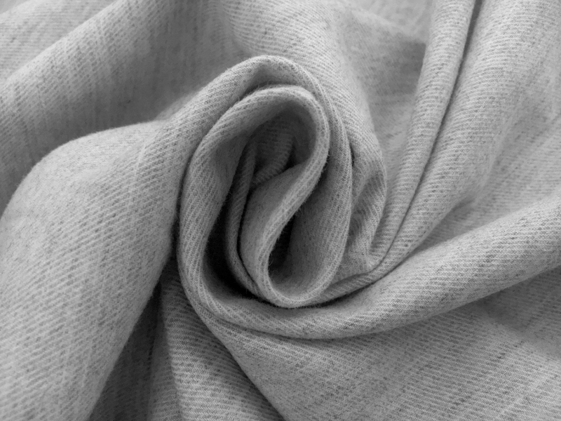 Extra Fine Cotton Flannel in Light Grey | B&J Fabrics