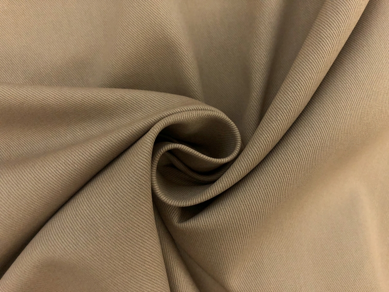 Cotton Twill Tan Upholstery Fabric Khaki, Fabric Bistro, Columbia