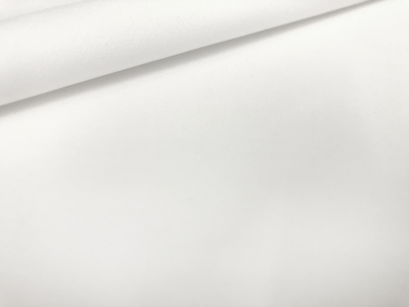 Premier Stretch Poplin in White | B&J Fabrics