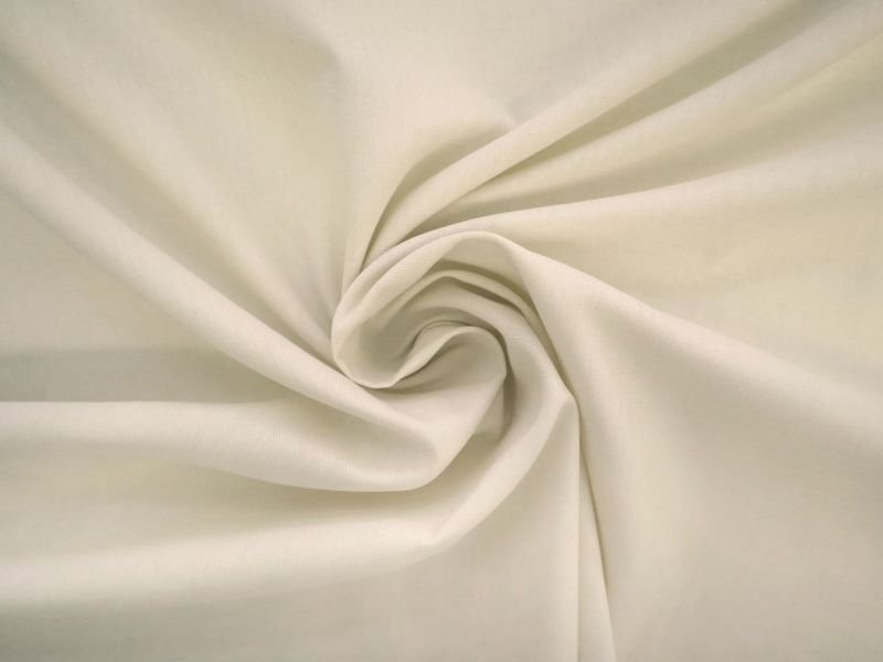 Cotton Chambray in Bone | B&J Fabrics