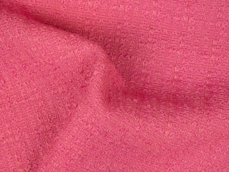Couture Wool Tweed in Pink | B&J Fabrics