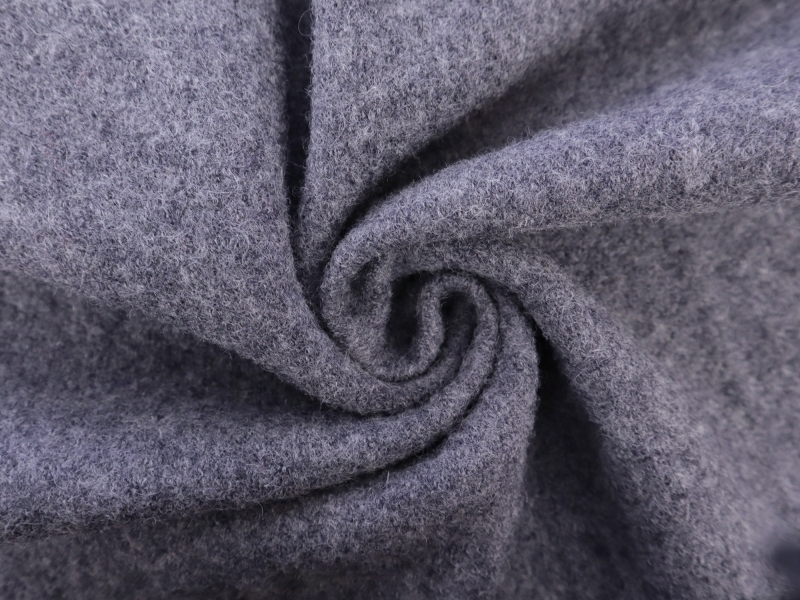 Boiled Wool in Ash Grey | B&J Fabrics