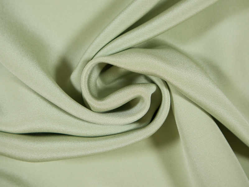 4 ply silk crepe in Sage- folded