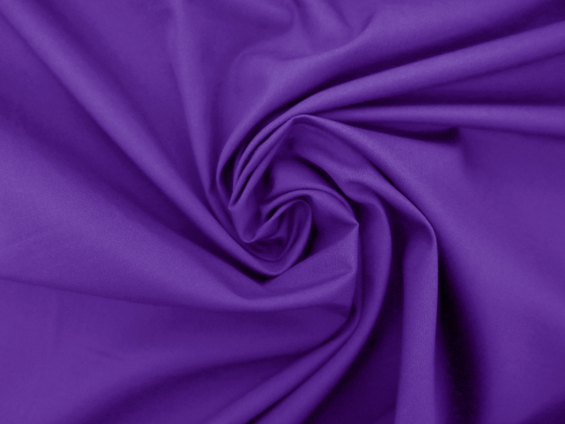 Pima Cotton Broadcloth in Purple | B&J Fabrics