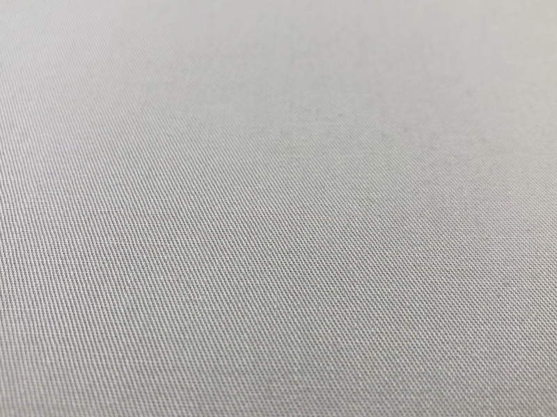 Combed Cotton Fine Twill in Silver Grey | B&J Fabrics