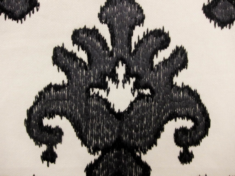 Embroidered Cotton Upholstery3