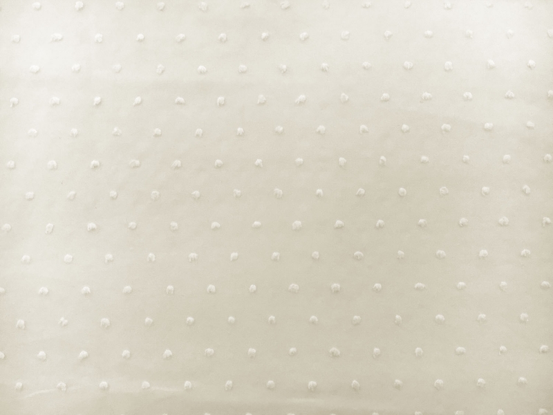 Cotton Poly Swiss Dot in Ivory1