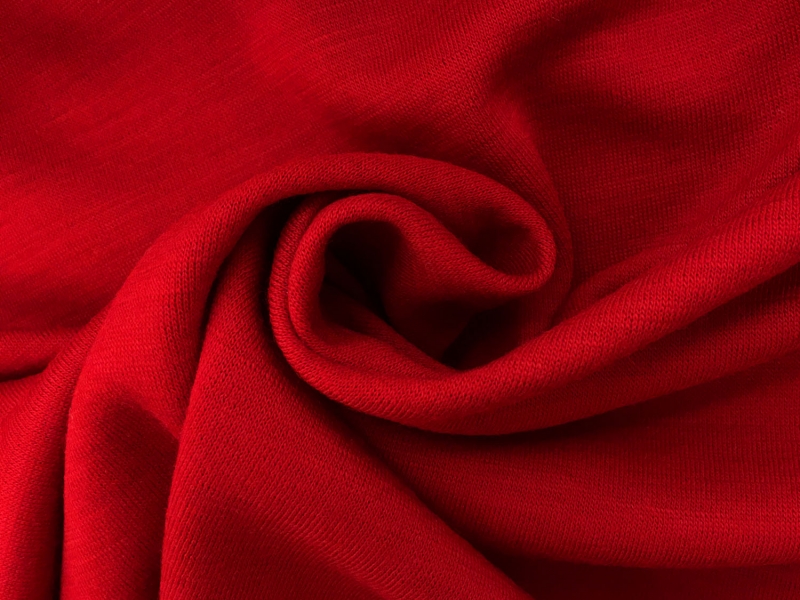 Austrian Virgin Wool Double Knit in Red1