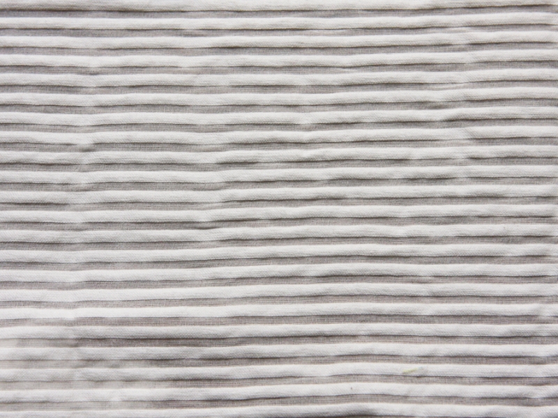 Silk Cotton Novelty Stripe0