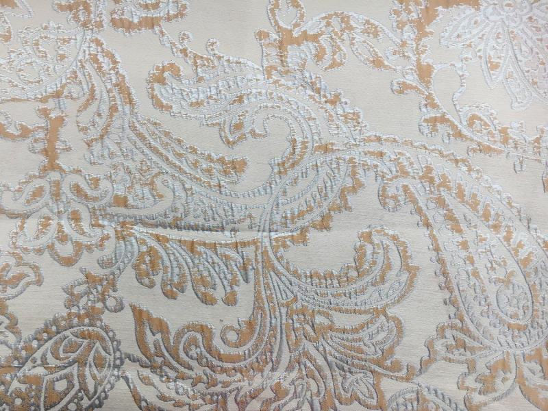 Extra Wide Doubleface Jacquard Large Paisley Pattern3