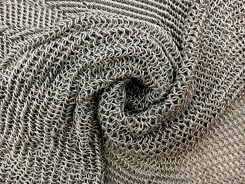 Silver Aluminum Chainmail0