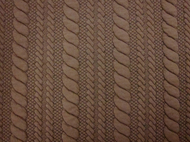 Polyester Spandex Novelty Knit0