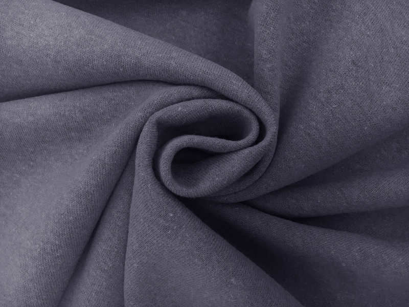 Hemp, Cotton & Bamboo Sweatshirt Fleece in Lavender | B&J Fabrics