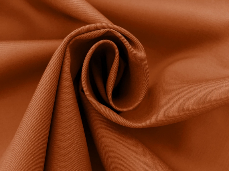 Combed Cotton Fine Twill in Cinnamon | B&J Fabrics