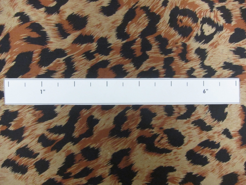 Silk Charmeuse in Leopard Print1