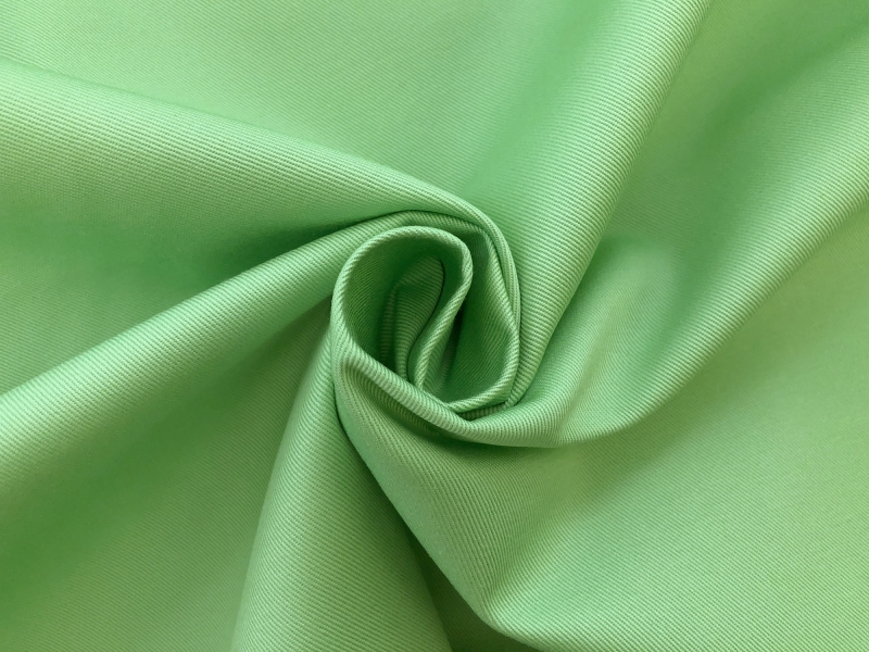 Cotton Chino Twill in Lime 1