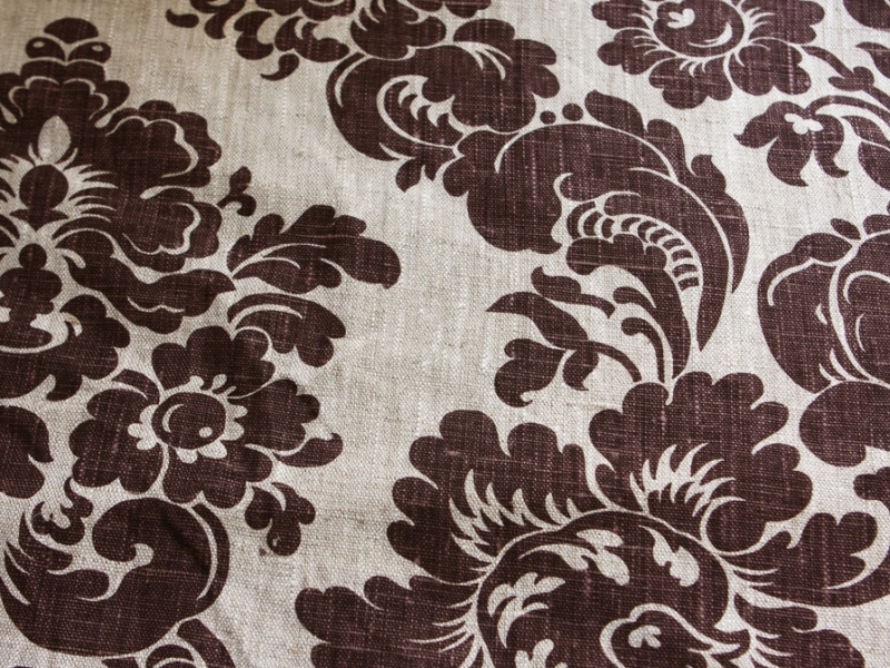 Linen Upholstery Decorative Print2