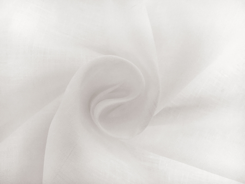 Irish Handkerchief Linen in White1