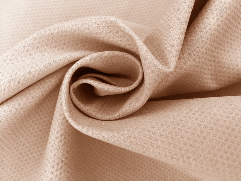 Italian Cotton Lycra Pique in Nude Pink2