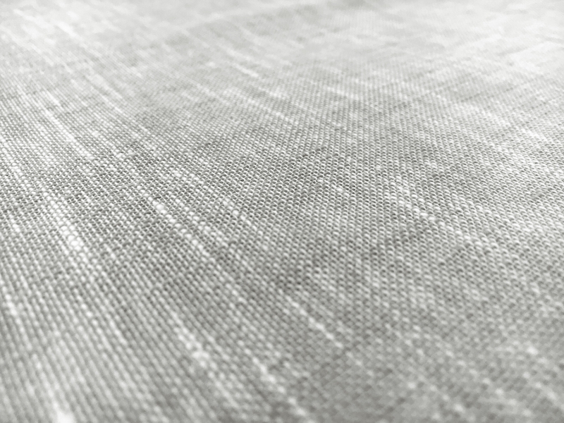 Extra Wide Poly Cotton Sheer Mesh in Grey0