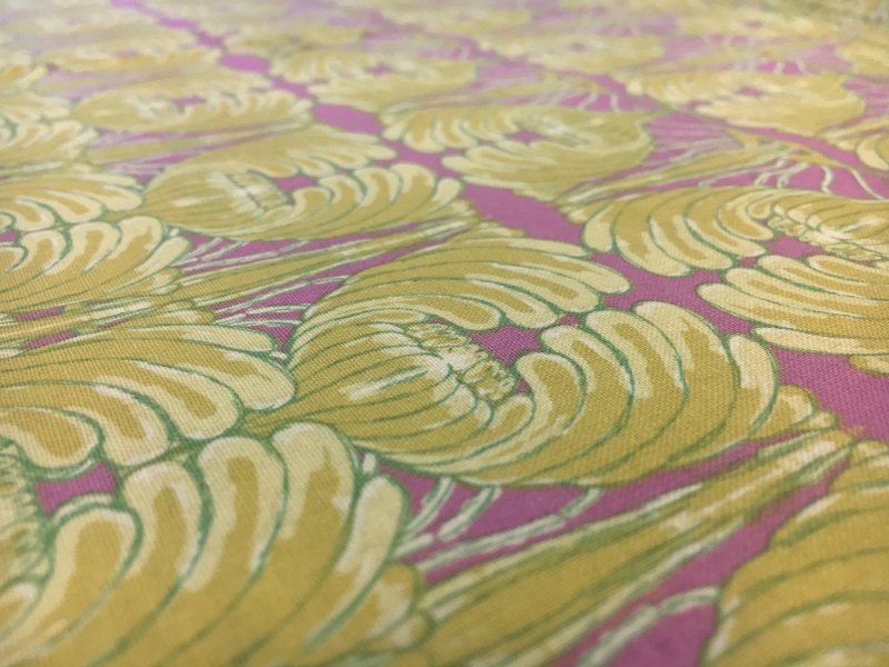 Cotton Broadcloth Mirroring Filigree Print2