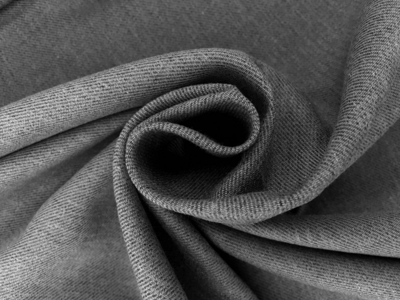 Cotton Flannel Twill in Grey1