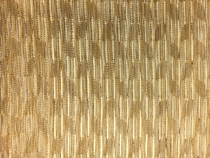 Gold Metallic Stripe Brocade2