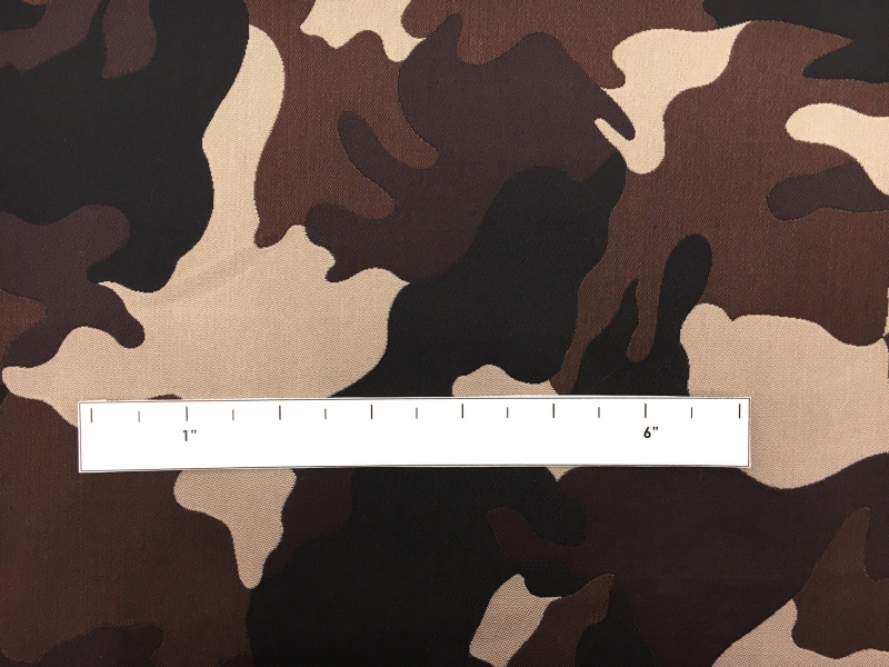 Camouflage Polyester and Acrylic Blend Jacquard1