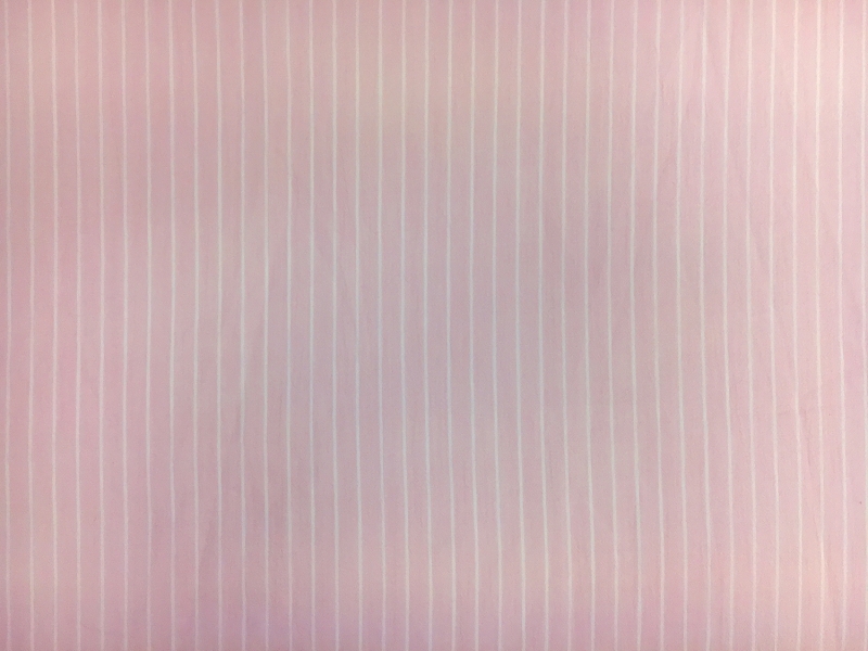 Cotton Striped Gauze in Baby Pink0