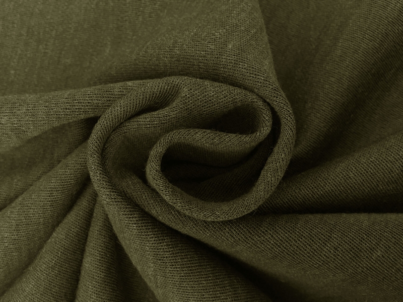 Austrian Virgin Wool Double Knit in Olive Green1
