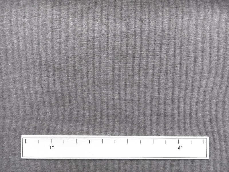 Japanese Cotton Tubular Rib Knit in Grey2