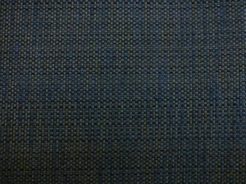 Cotton Blend Basketweave Upholstery in Indigo0