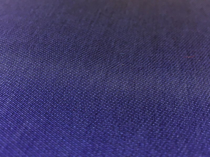 Silk and Polyester Zibeline in Royal Purple0