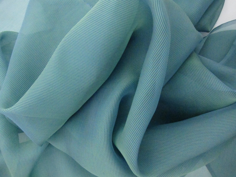Iridescent Silk Chiffon Stripe1