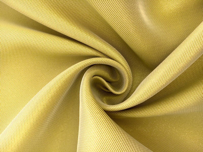 Metallic Polyester Twill in Gold | B&J Fabrics