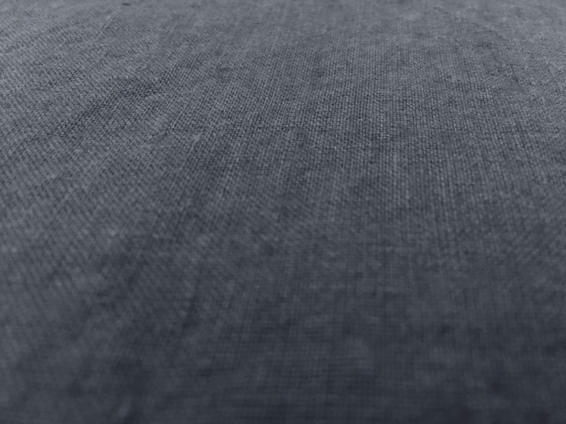 Stone Washed Linen In Pilot Blue2