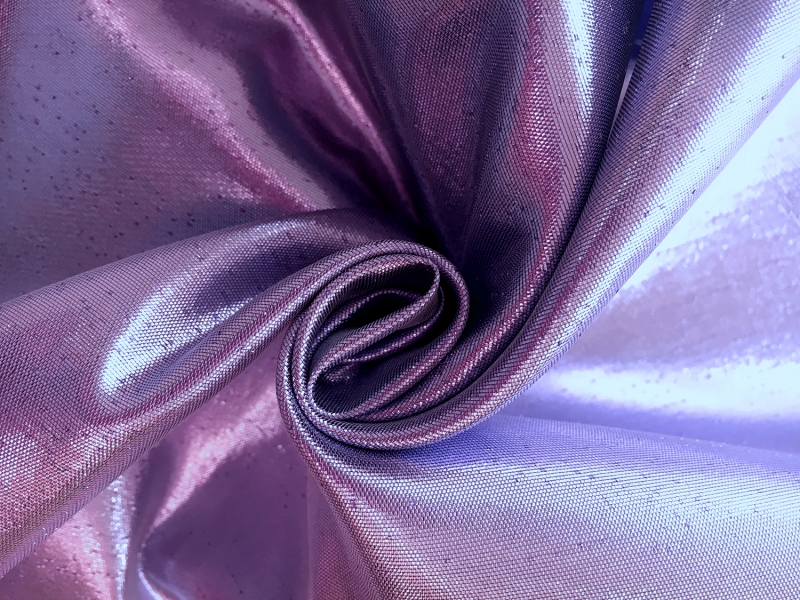 Silk and Polyester Blend Doubleface Lamé1