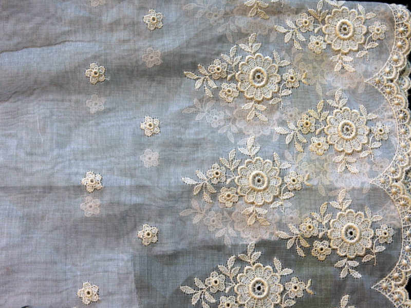 Cotton Embroidered Organdy1