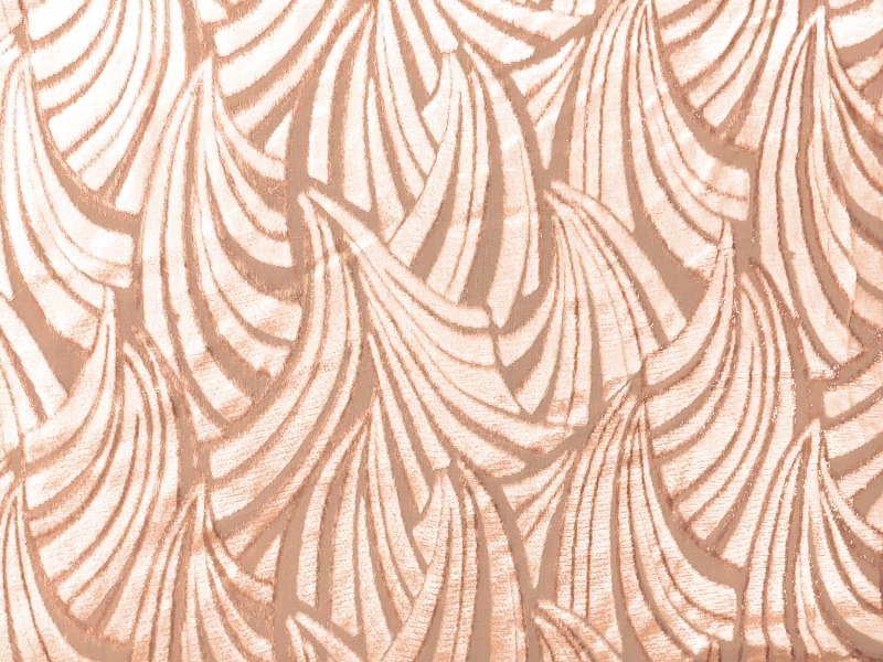 Silk Lurex Burnount Velvet with Art Deco Pattern0