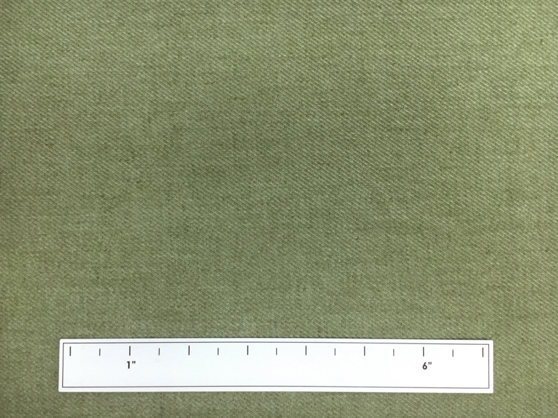 Poly Cotton Linen Blend Twill in Green3