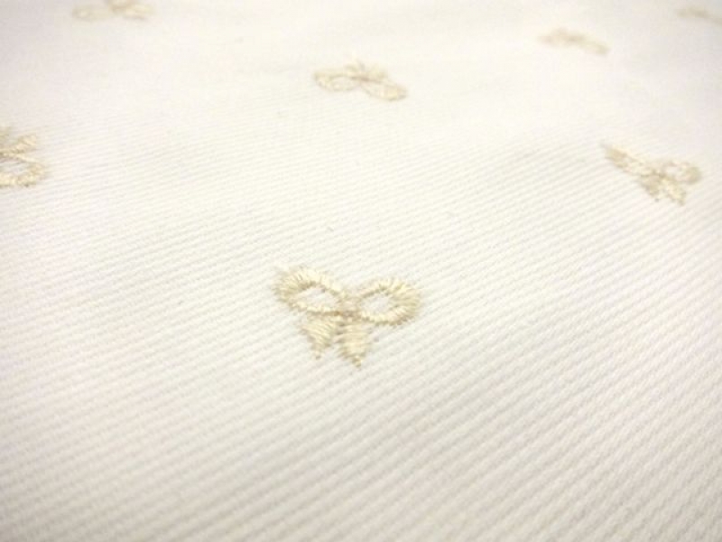 Embroidered Cotton Faille2
