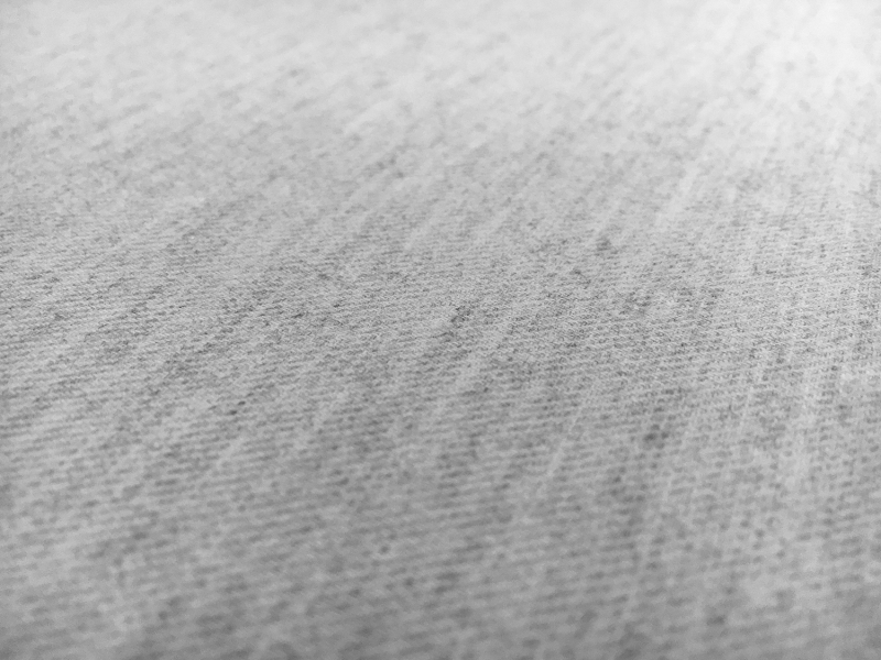 Extra Fine Cotton Flannel in Light Grey | B&J Fabrics